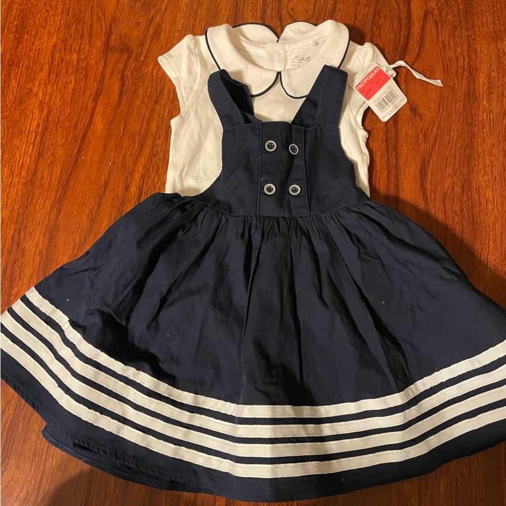 Baby girl Navy dress